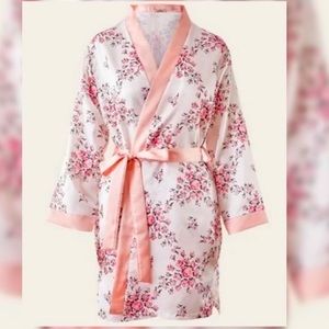 Pink Flower Kimono
